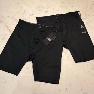 Aurora Sportlab Black Men's slide shorts, Baseball slide shorts, Size Large (L)